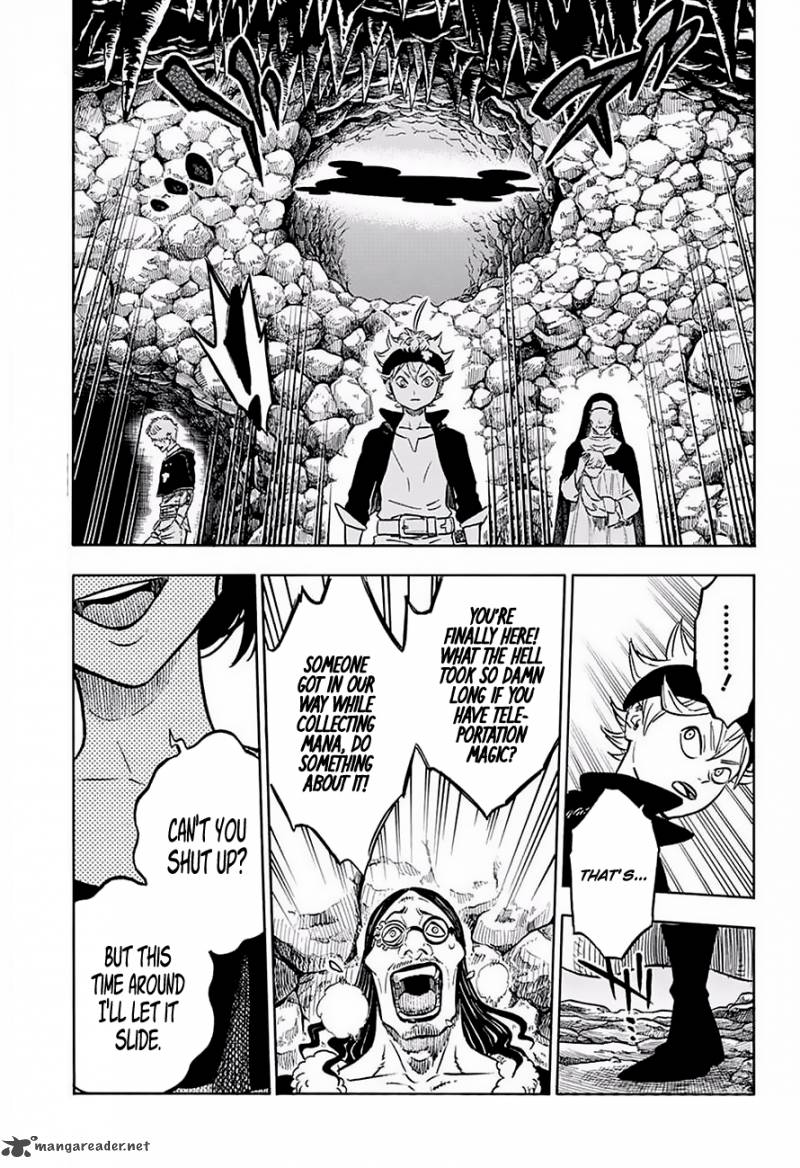 Black Clover Chapter 42 page 15 - Chapter 42: Three-Leaf Sprouts