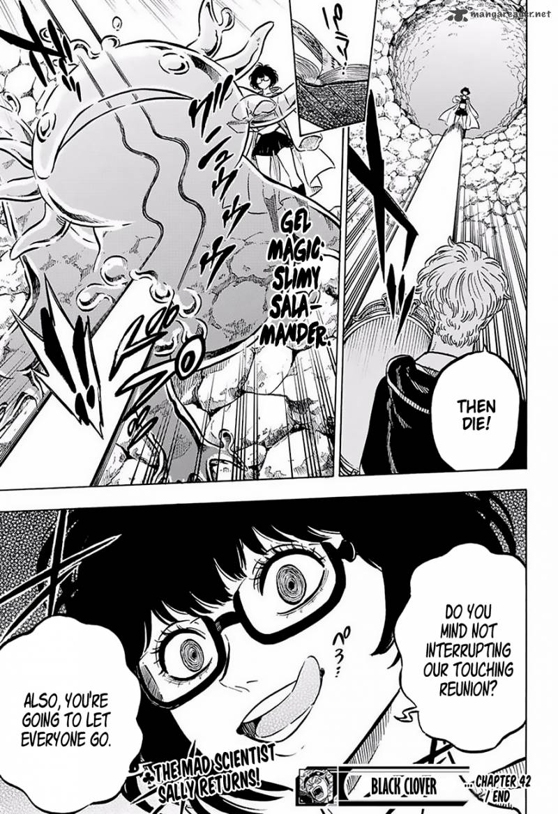 Black Clover Chapter 42 page 17 - Chapter 42: Three-Leaf Sprouts