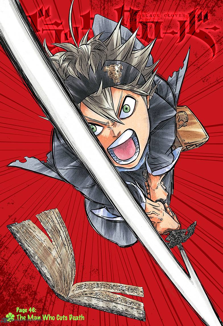 Black Clover Chapter 46 page 1 - Chapter 46: The Man Who Cuts Death