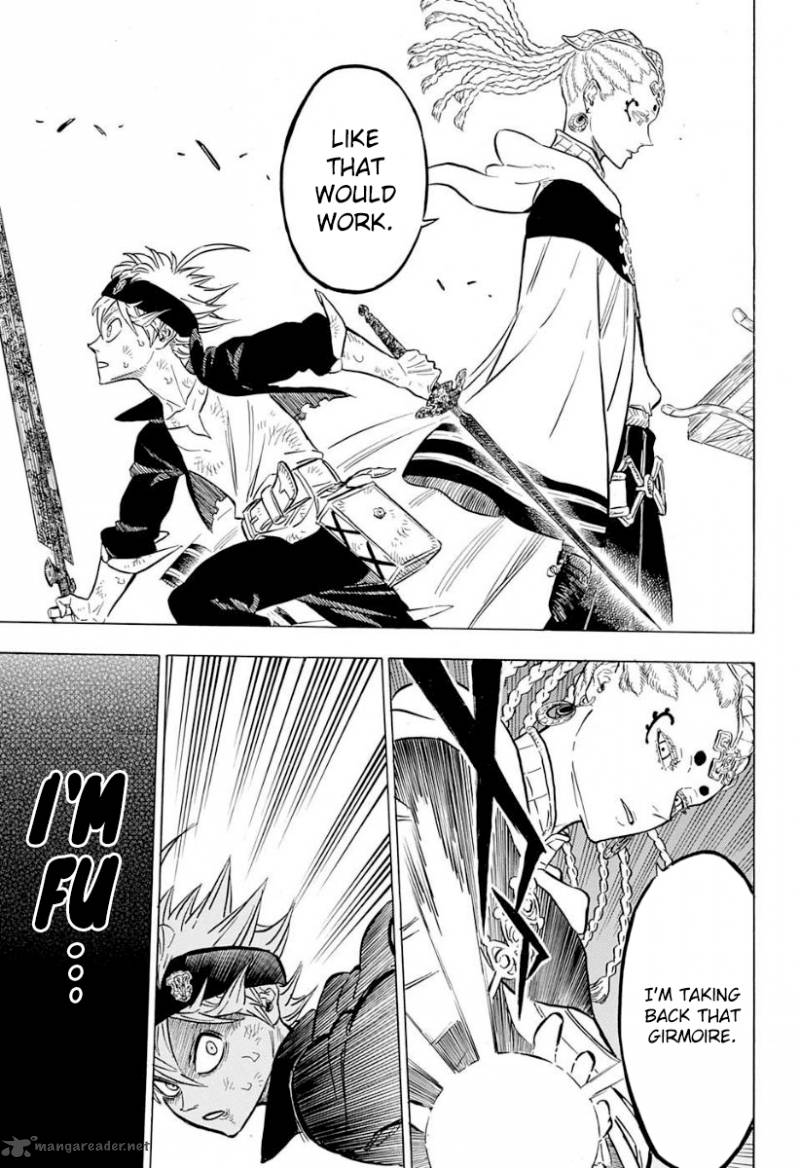 Black Clover Chapter 46 page 19 - Chapter 46: The Man Who Cuts Death
