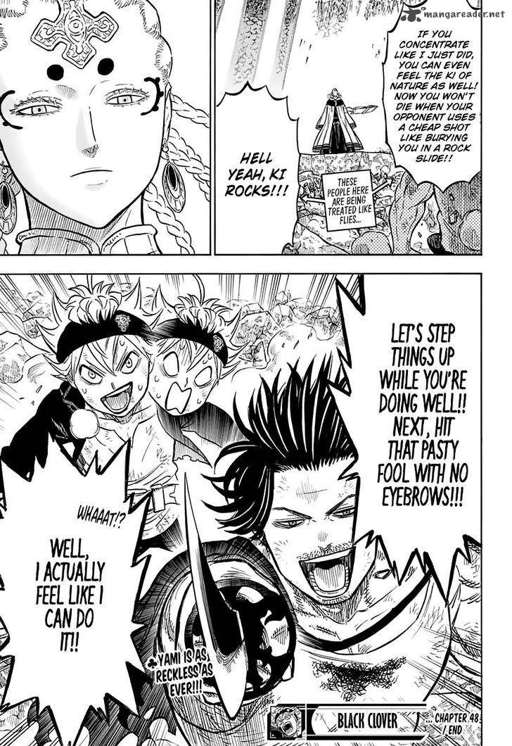 Black Clover Chapter 48 page 17 - Chapter 48: Ki