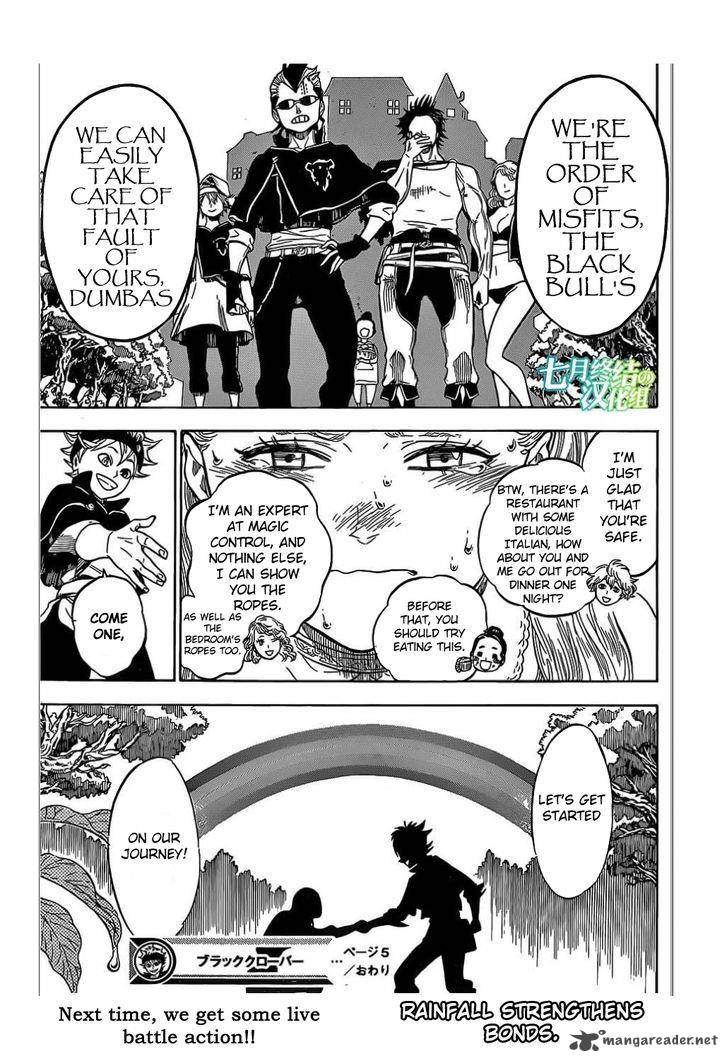 Black Clover Chapter 5 page 19 - Chapter 5: The Other New Member