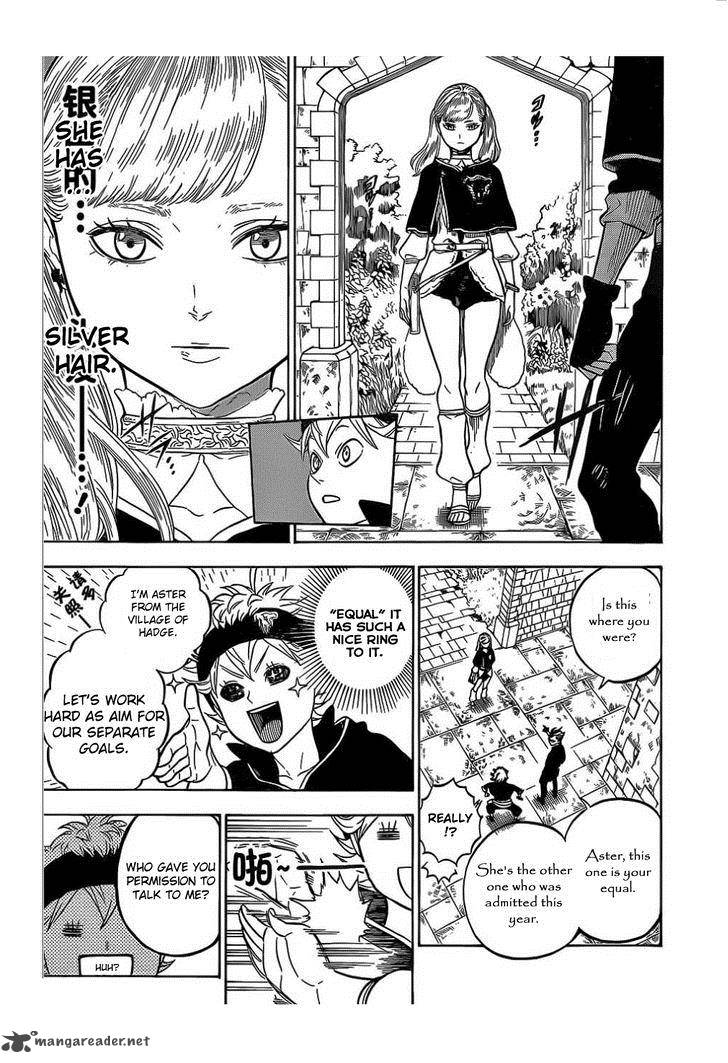 Black Clover Chapter 5 page 3 - Chapter 5: The Other New Member