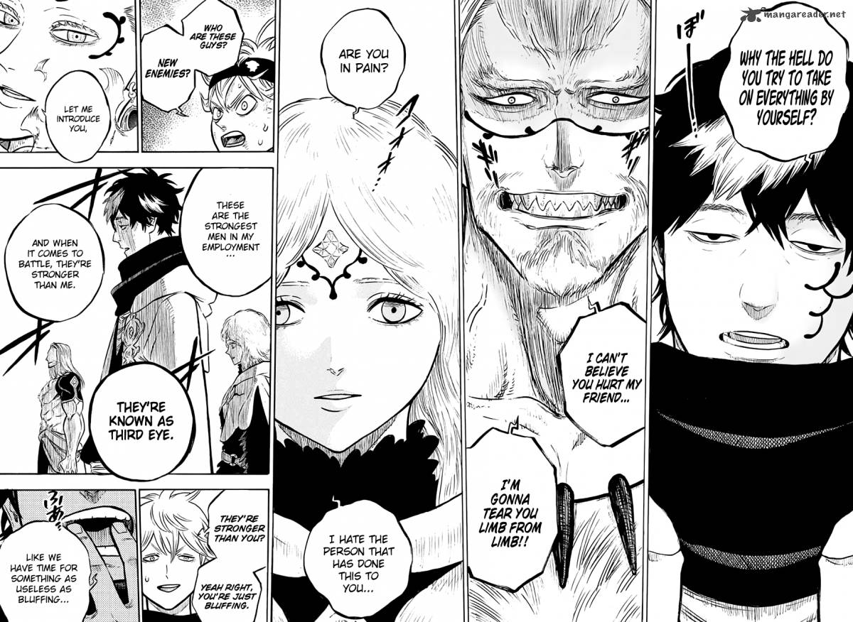 Black Clover Chapter 51 page 8 - Chapter 51: Third Eye
