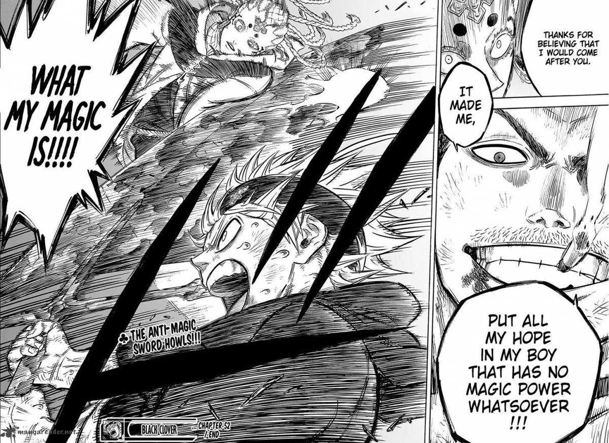 Black Clover Chapter 52 page 19 - Chapter 52: The One with No Magic