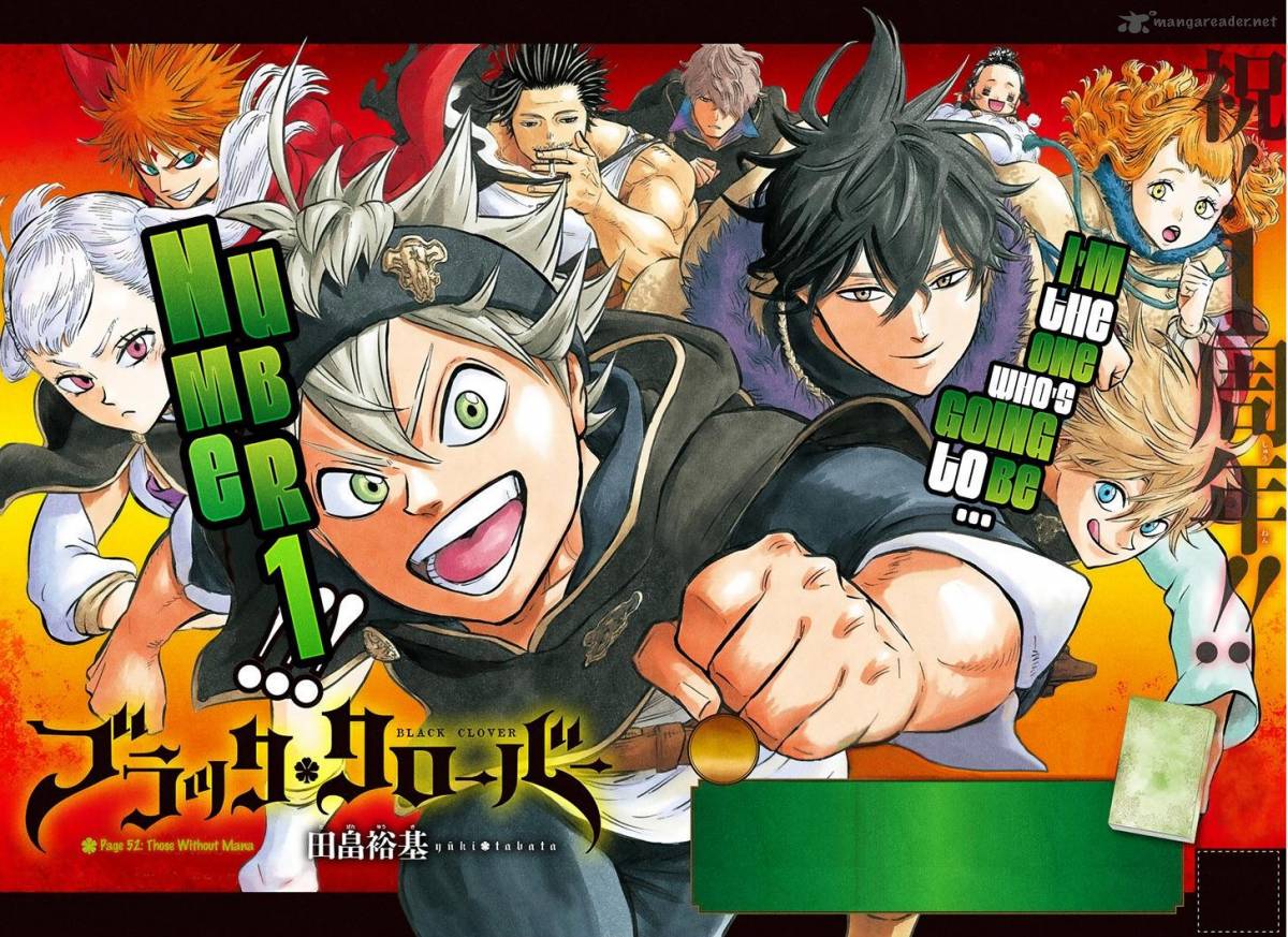 Black Clover Chapter 52 page 3 - Chapter 52: The One with No Magic