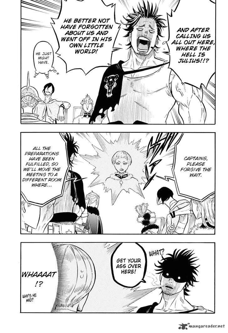 Black Clover Chapter 54 page 13 - Chapter 54: A Meeting of the Magic Knight Captains