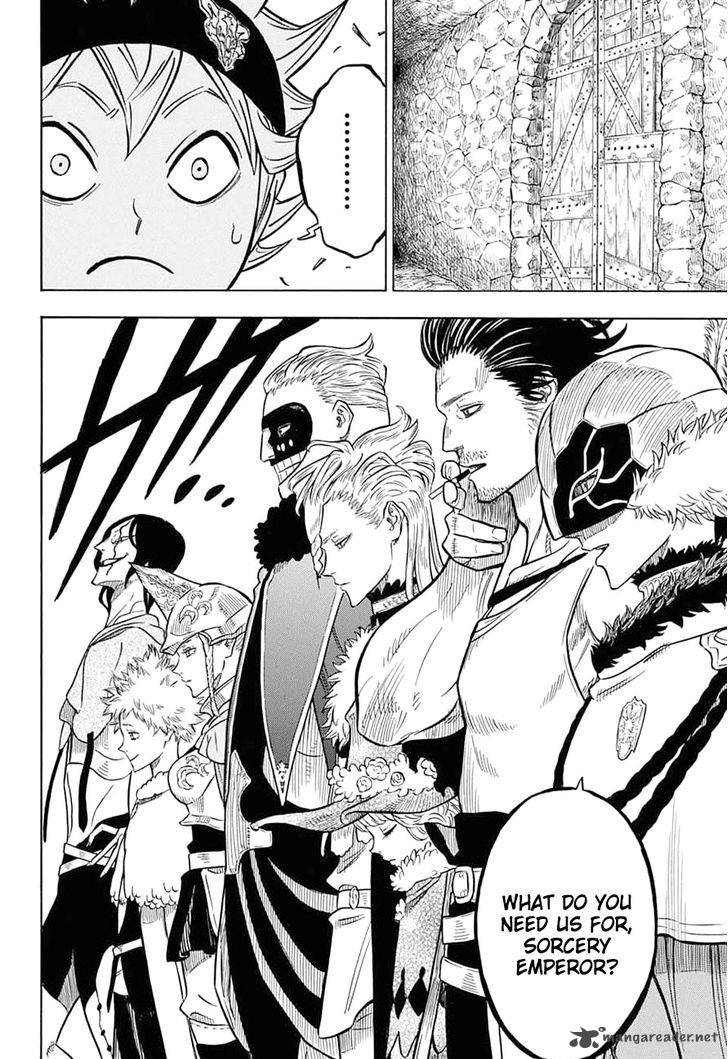 Black Clover Chapter 54 page 14 - Chapter 54: A Meeting of the Magic Knight Captains