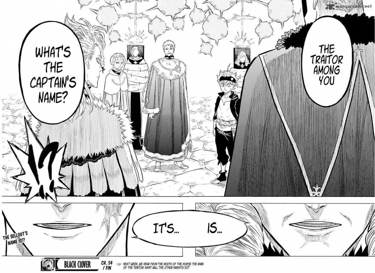 Black Clover Chapter 54 page 16 - Chapter 54: A Meeting of the Magic Knight Captains