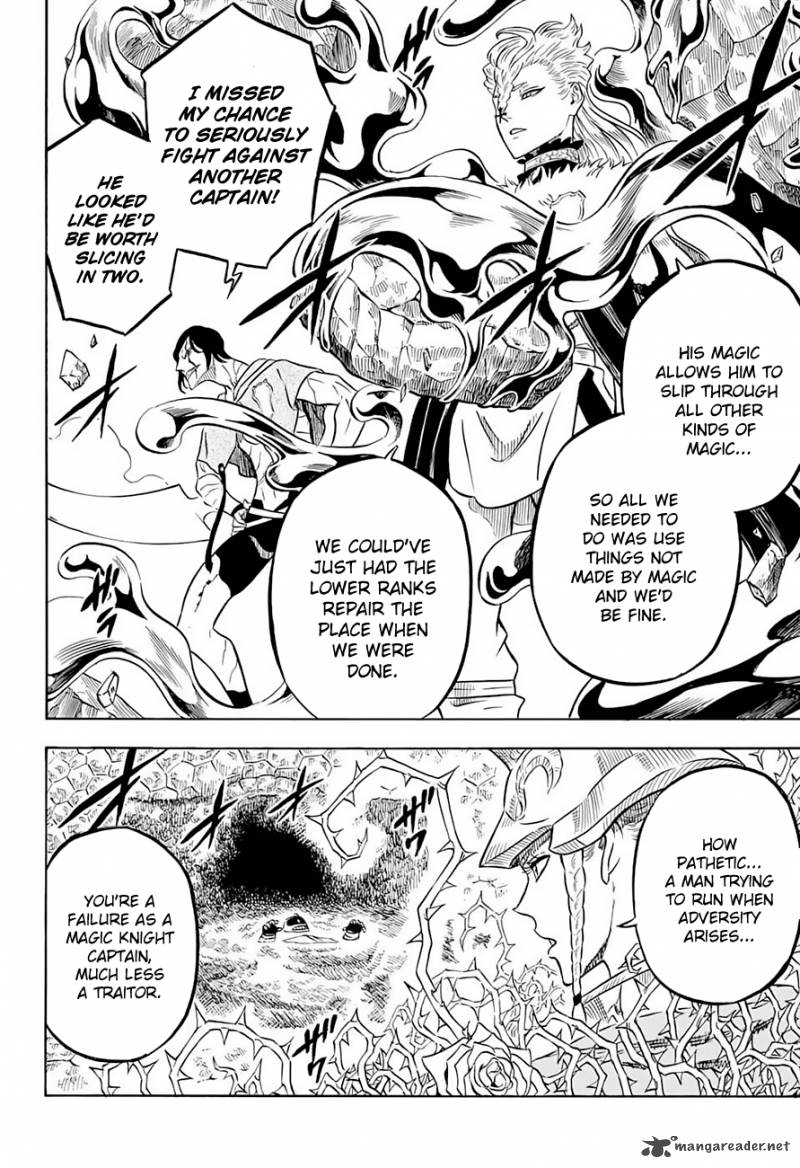 Black Clover Chapter 55 page 14 - Chapter 55: The Captains and the Peasant Boy
