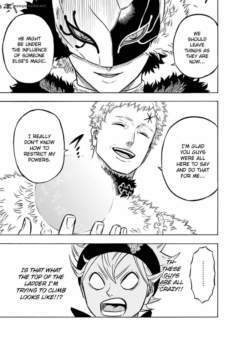 Black Clover Chapter 55 page 15 - Chapter 55: The Captains and the Peasant Boy