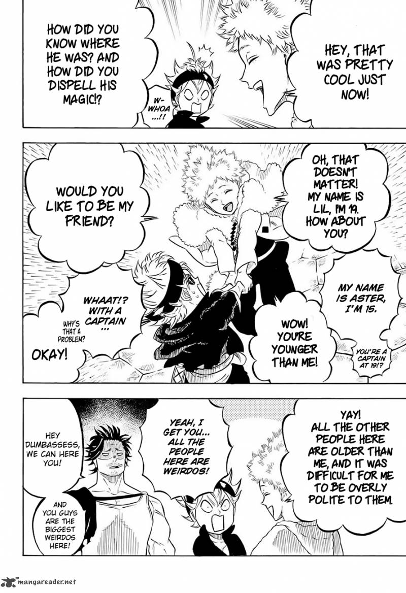 Black Clover Chapter 55 page 16 - Chapter 55: The Captains and the Peasant Boy