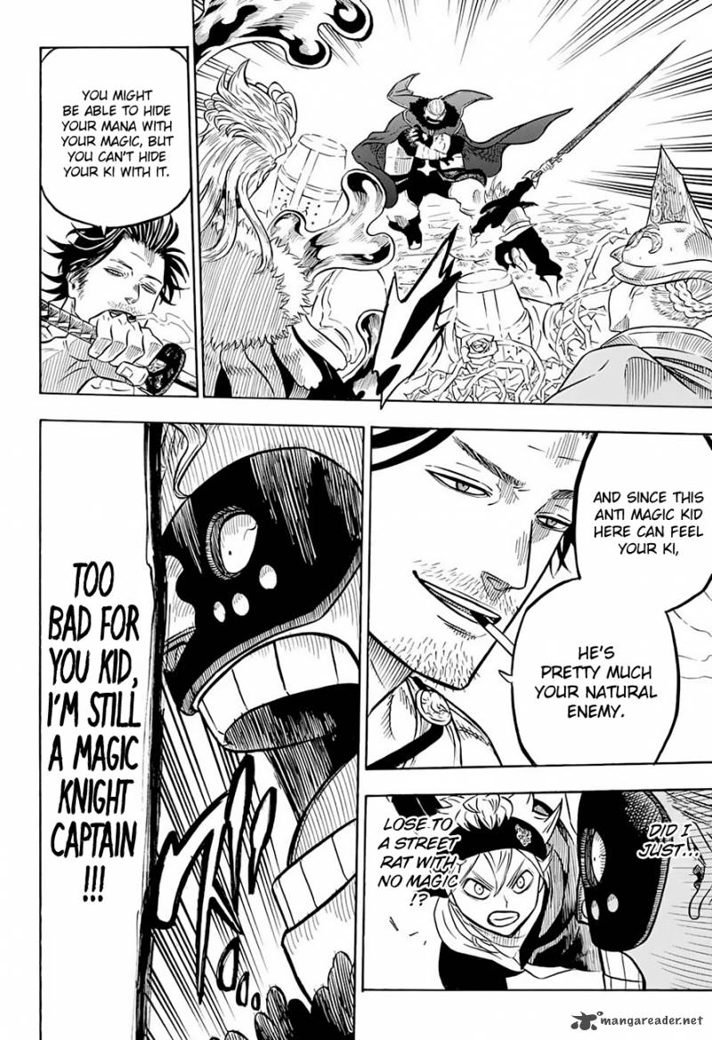 Black Clover Chapter 55 page 9 - Chapter 55: The Captains and the Peasant Boy