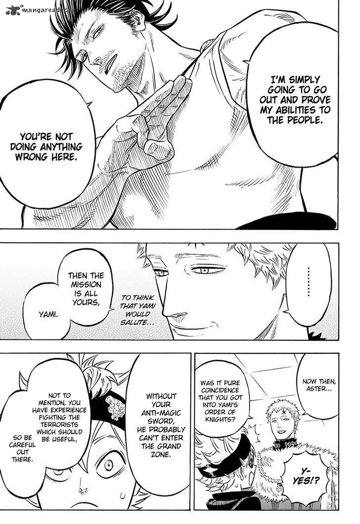Black Clover Chapter 56 page 13 - Chapter 56: Three-Leaf Salute