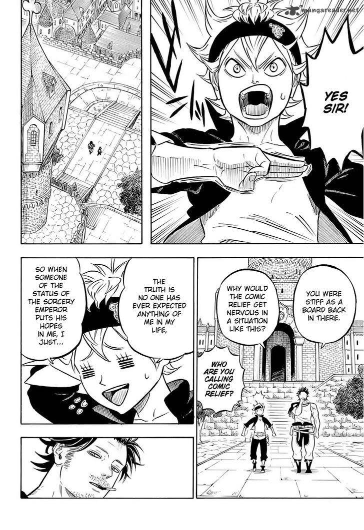 Black Clover Chapter 56 page 14 - Chapter 56: Three-Leaf Salute