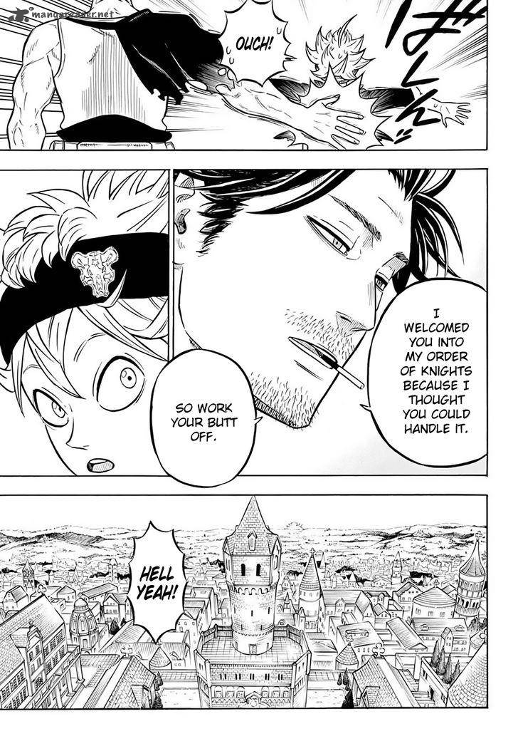 Black Clover Chapter 56 page 15 - Chapter 56: Three-Leaf Salute