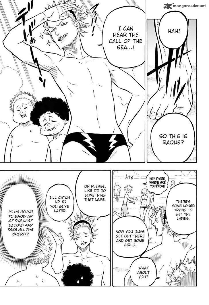 Black Clover Chapter 57 page 10 - Chapter 57: A Black Beach Story