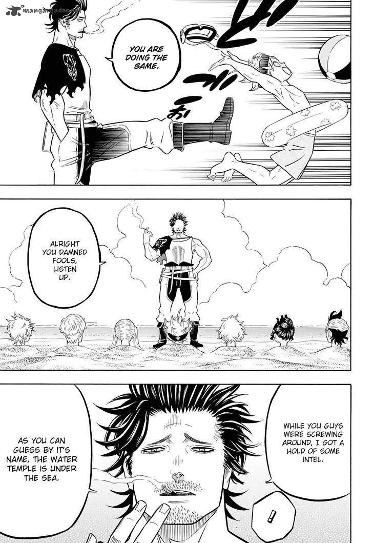 Black Clover Chapter 57 page 14 - Chapter 57: A Black Beach Story