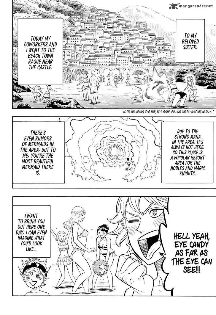 Black Clover Chapter 57 page 3 - Chapter 57: A Black Beach Story
