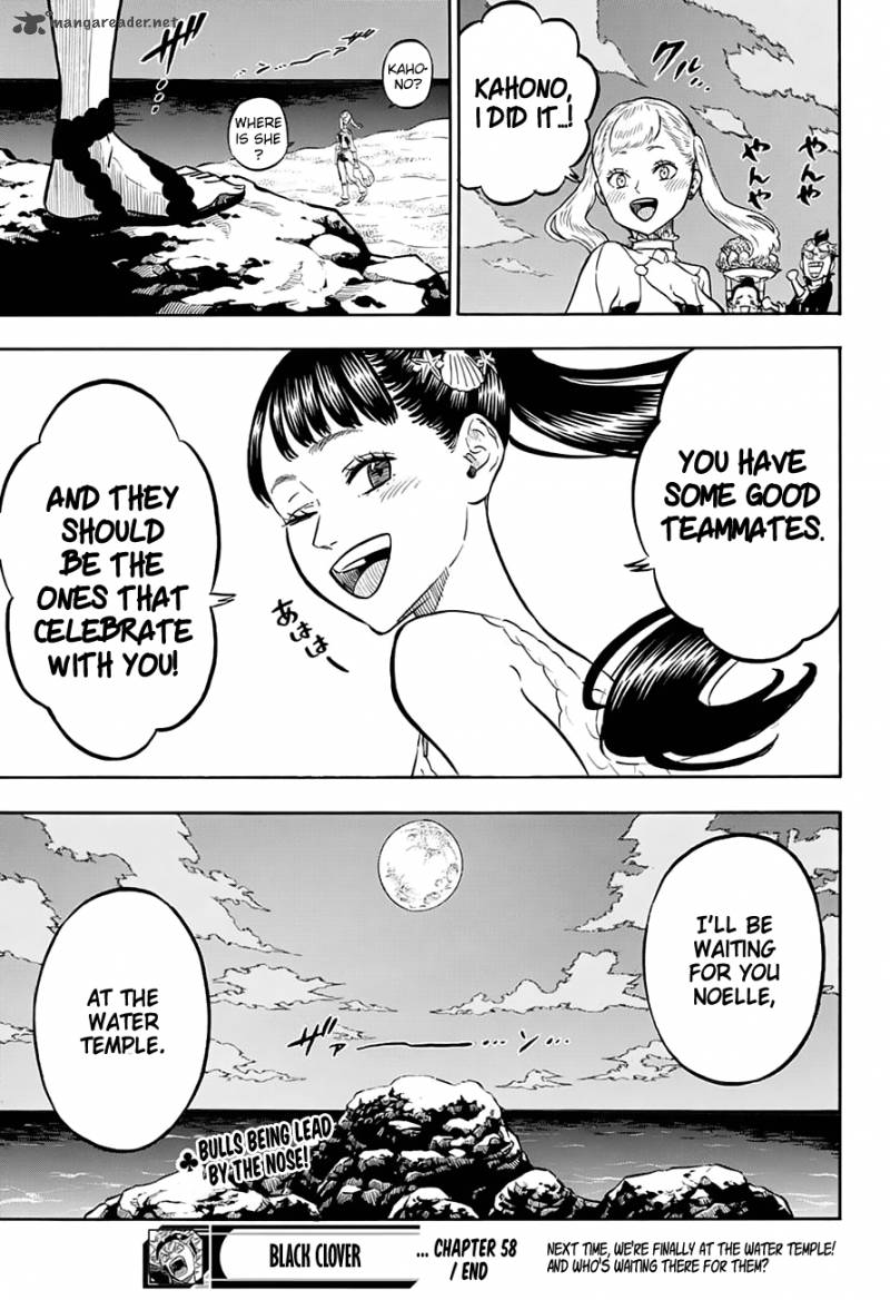 Black Clover Chapter 58 page 19 - Chapter 58: The Story of the Growing Water Child