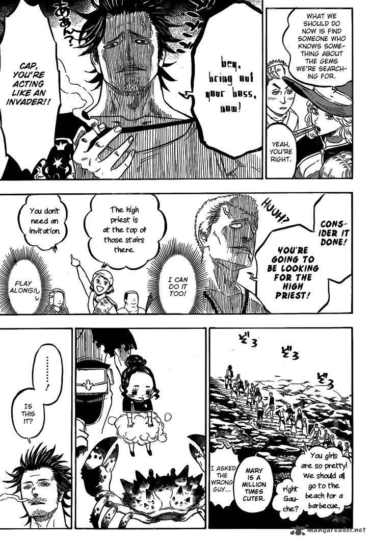 Black Clover Chapter 59 page 11 - Chapter 59: Seabed Temple