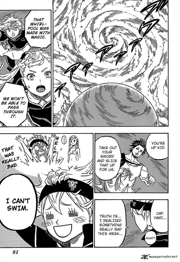 Black Clover Chapter 59 page 6 - Chapter 59: Seabed Temple