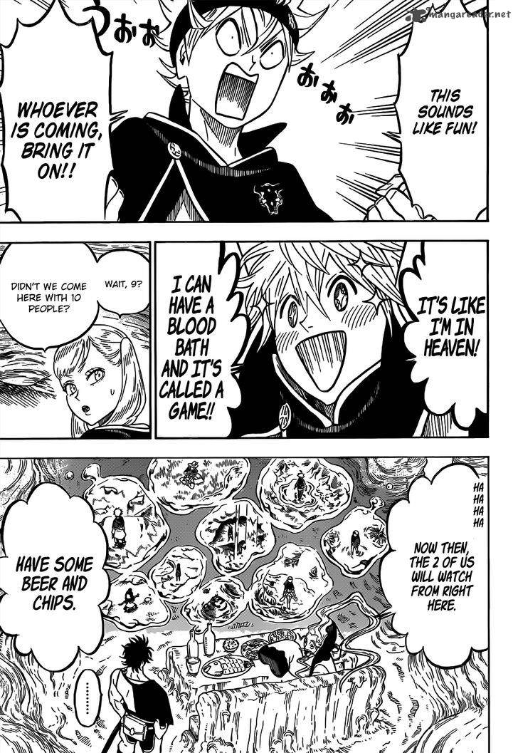Black Clover Chapter 60 page 11 - Chapter 60: The High Priest's Game