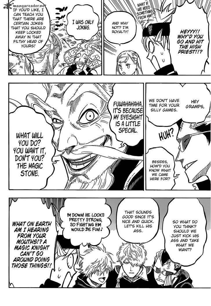 Black Clover Chapter 60 page 3 - Chapter 60: The High Priest's Game