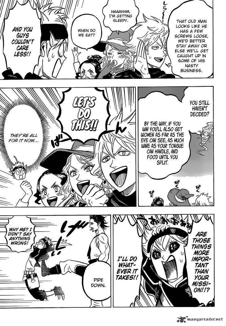 Black Clover Chapter 60 page 4 - Chapter 60: The High Priest's Game