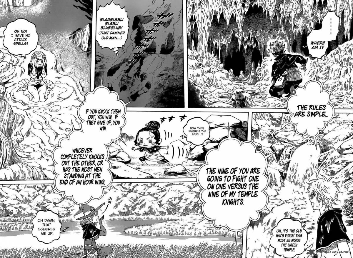 Black Clover Chapter 60 page 9 - Chapter 60: The High Priest's Game
