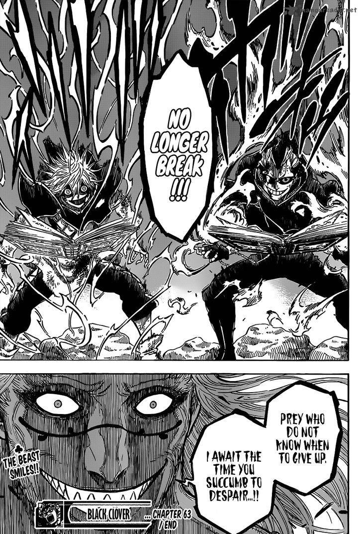 Black Clover Chapter 63 page 19 - Chapter 63: A Game with Lives on the Line