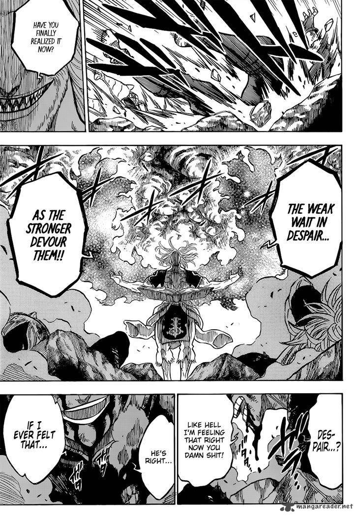 Black Clover Chapter 64 page 11 - Chapter 64: An Unfiltered Fireball and a Wild Lightning Bolt