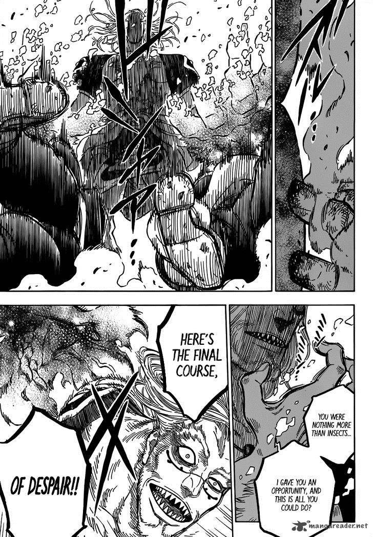Black Clover Chapter 64 page 16 - Chapter 64: An Unfiltered Fireball and a Wild Lightning Bolt