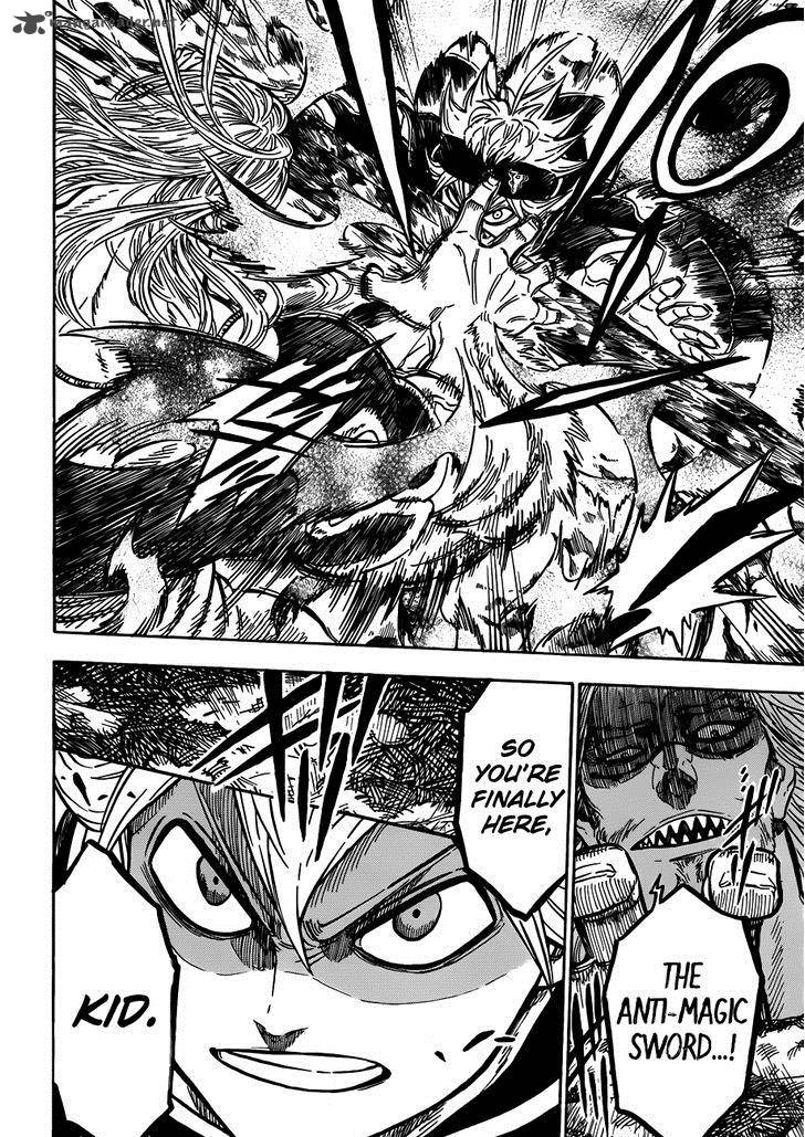 Black Clover Chapter 64 page 17 - Chapter 64: An Unfiltered Fireball and a Wild Lightning Bolt