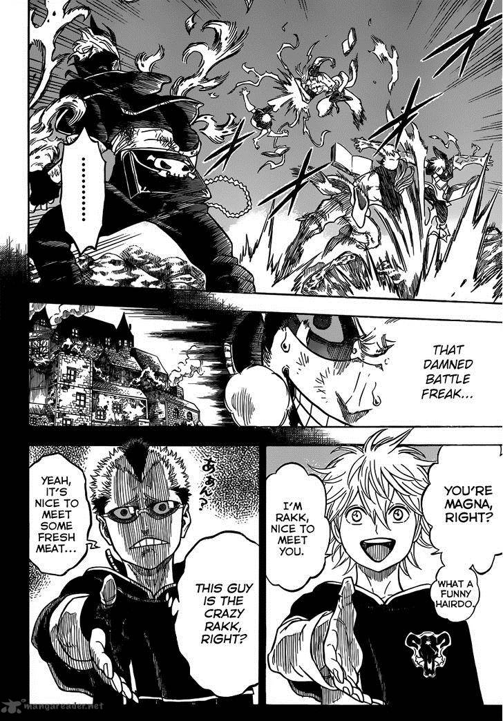 Black Clover Chapter 64 page 4 - Chapter 64: An Unfiltered Fireball and a Wild Lightning Bolt