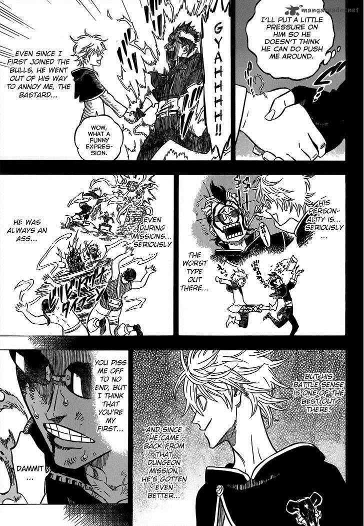 Black Clover Chapter 64 page 5 - Chapter 64: An Unfiltered Fireball and a Wild Lightning Bolt
