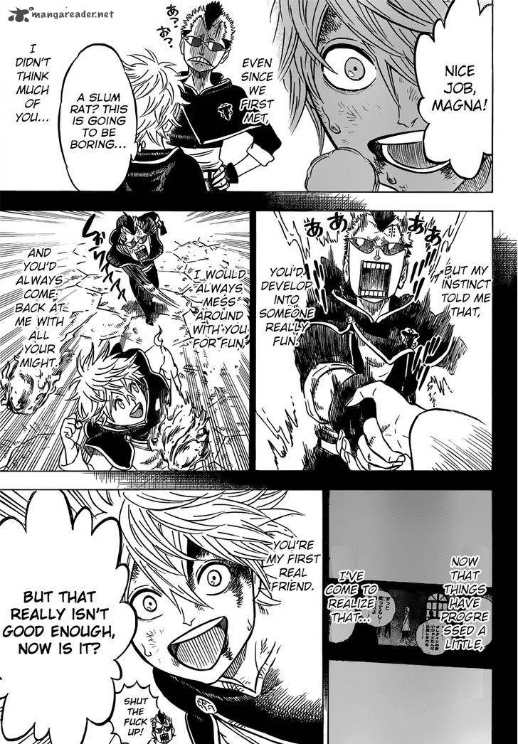 Black Clover Chapter 64 page 7 - Chapter 64: An Unfiltered Fireball and a Wild Lightning Bolt
