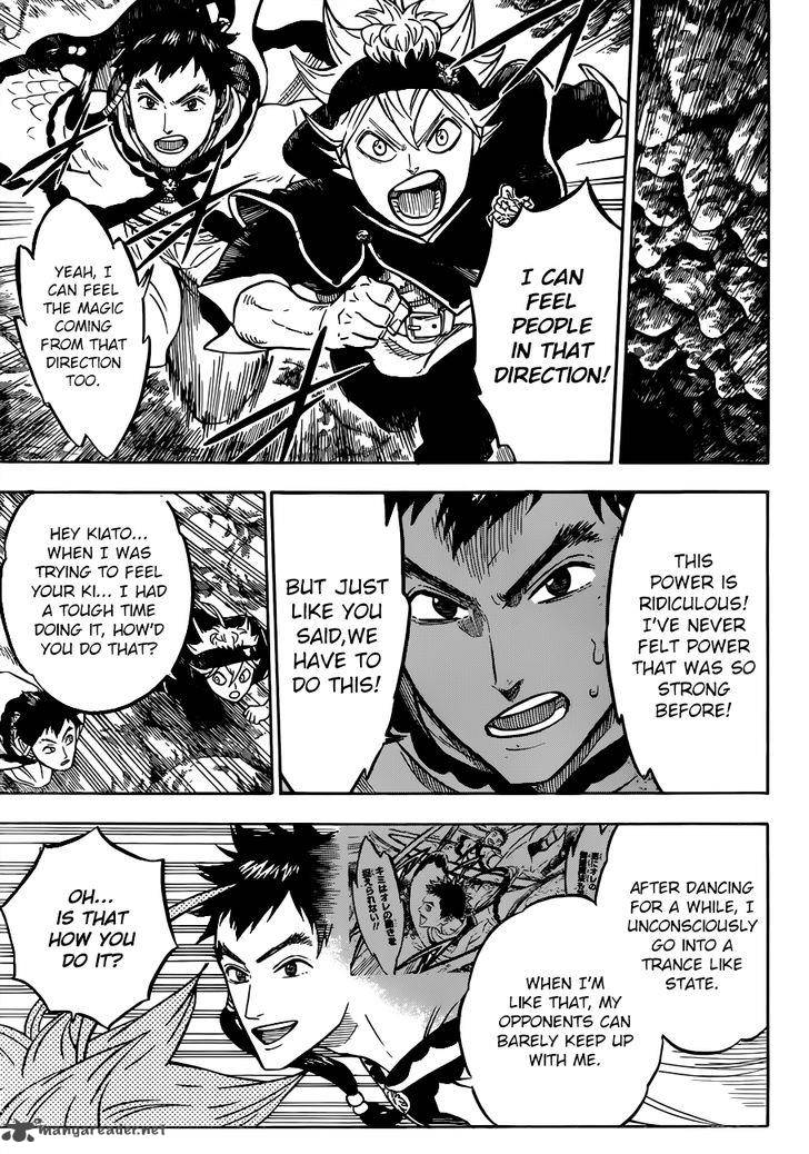 Black Clover Chapter 64 page 9 - Chapter 64: An Unfiltered Fireball and a Wild Lightning Bolt