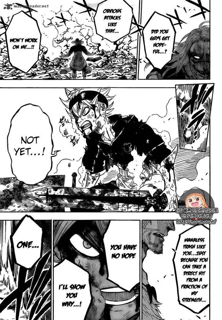 Black Clover Chapter 65 page 12 - Chapter 65: The Man That Doesn't Give Up