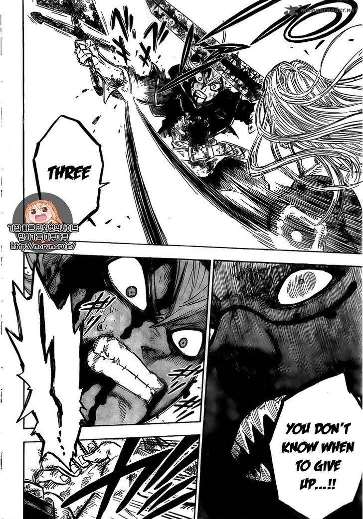 Black Clover Chapter 65 page 15 - Chapter 65: The Man That Doesn't Give Up
