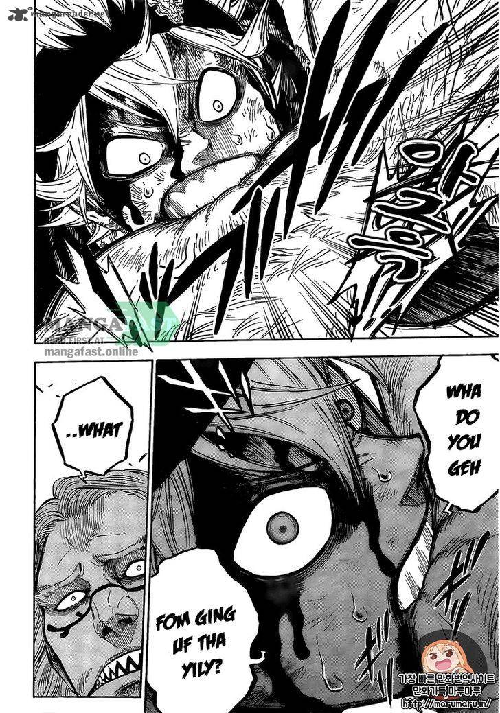Black Clover Chapter 65 page 17 - Chapter 65: The Man That Doesn't Give Up