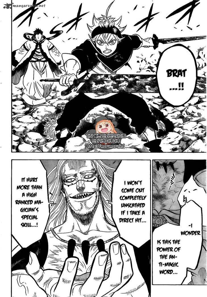 Black Clover Chapter 65 page 3 - Chapter 65: The Man That Doesn't Give Up