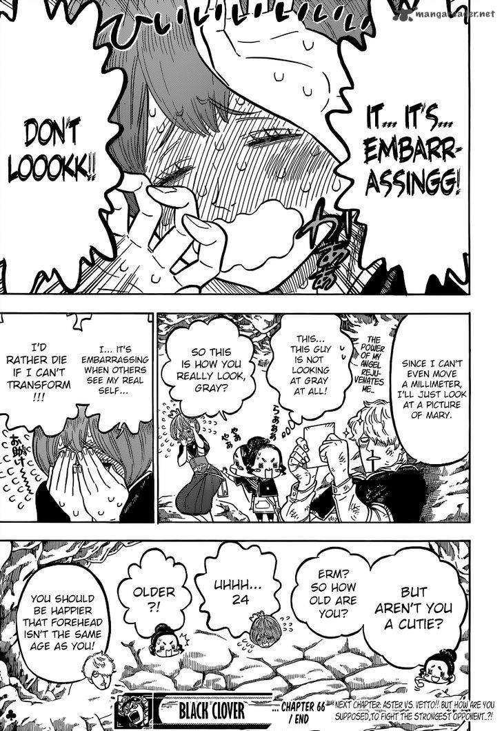 Black Clover Chapter 66 page 18 - Chapter 66: The True Form