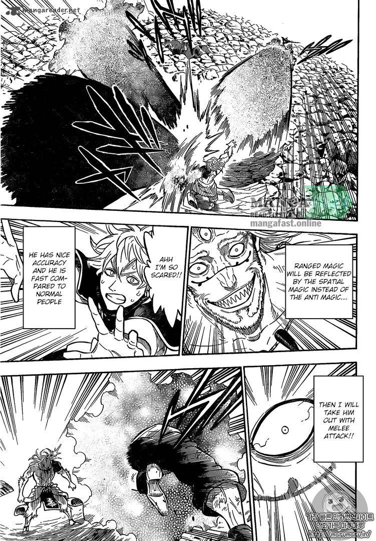 Black Clover Chapter 69 page 15 - Chapter 69: My Only Weapon