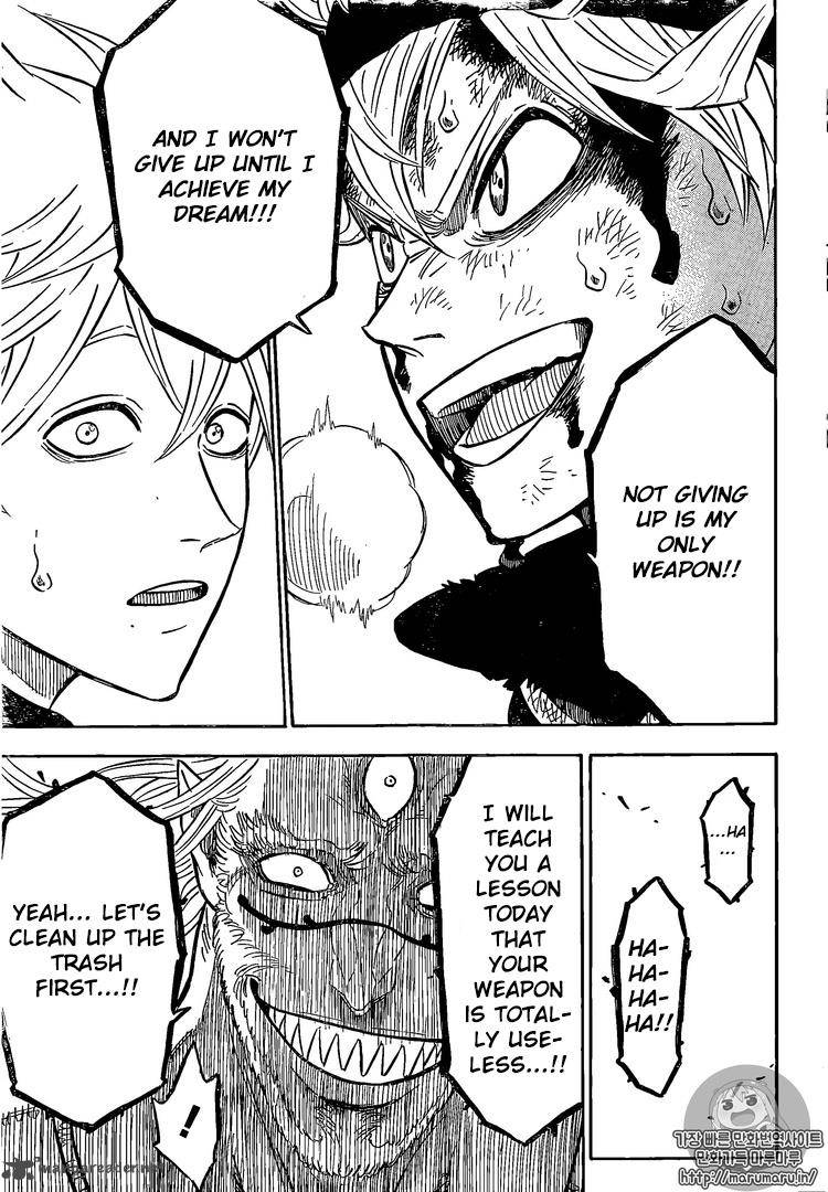 Black Clover Chapter 69 page 5 - Chapter 69: My Only Weapon