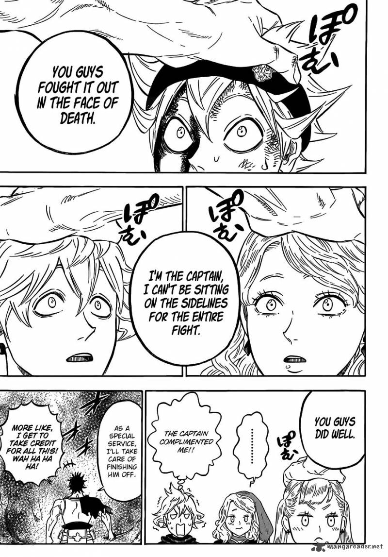 Black Clover Chapter 72 page 15 - Chapter 72: Beyond One's Limit