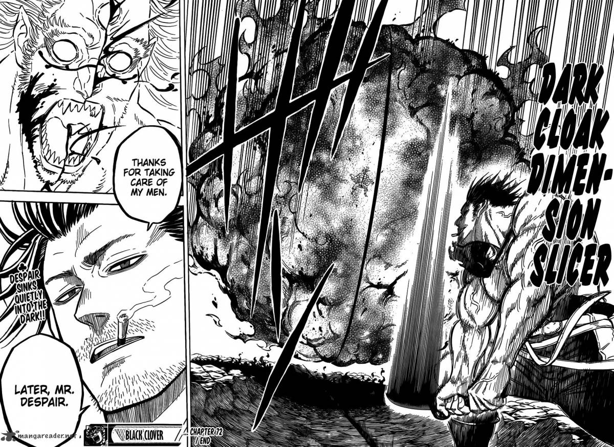 Black Clover Chapter 72 page 18 - Chapter 72: Beyond One's Limit