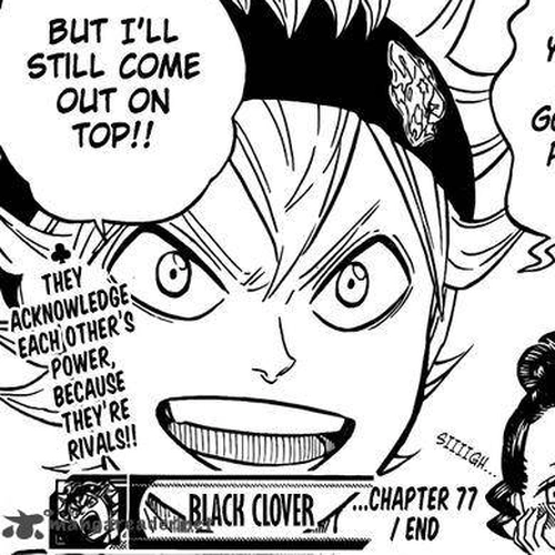 Black Clover Chapter 77: Whoever's Strongest Wins cover