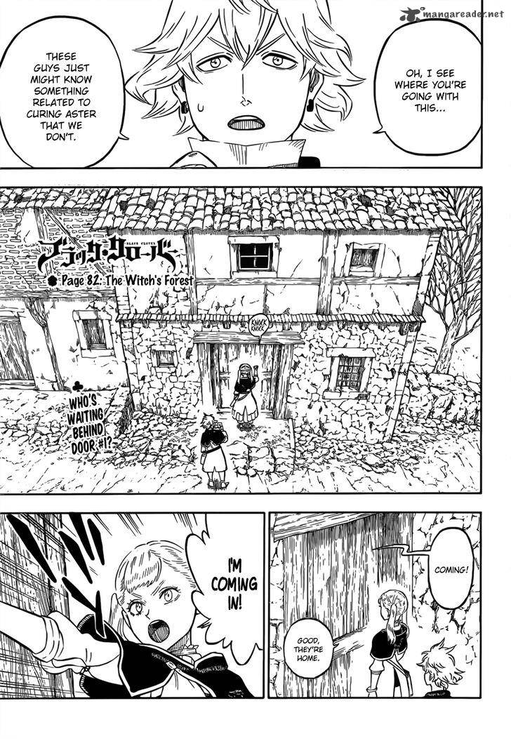 Black Clover Chapter 82 page 1 - Chapter 82: Witches' Forest