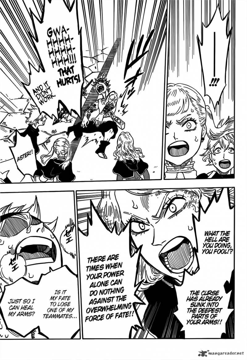 Black Clover Chapter 84 page 13 - Chapter 84: Decision at the Battlefield